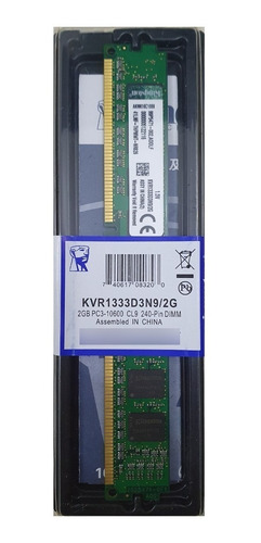 Memoria Ram Ddr3  2g Kingston 10600/1333 Pc