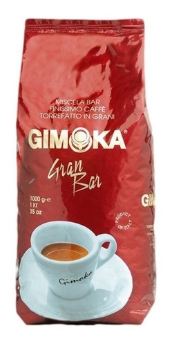 Café En Grano Gimoka 1kg  Gran Bar 