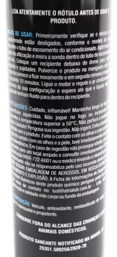 Limpa Caixa Evaporadora Lust Com Sonda