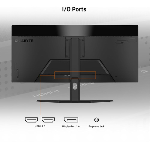 Monitor 34 Gigabyte Gs34wqc Va Gaming Wqhd Ultrawide 2k 135h