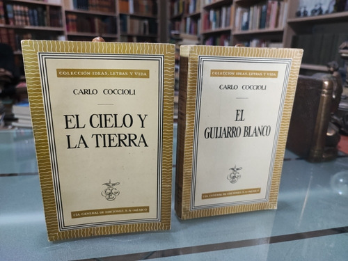 Dos Libros Primera Edición Carlo Coccioli
