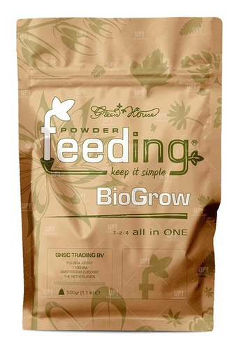 Powder Feeding Biogrow Sales Crecimiento 500 Gr