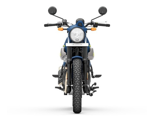Imagen 8 de 19 de Royal Enfield Scram 411 Himalayan Skyline Blue - Reserva Ya