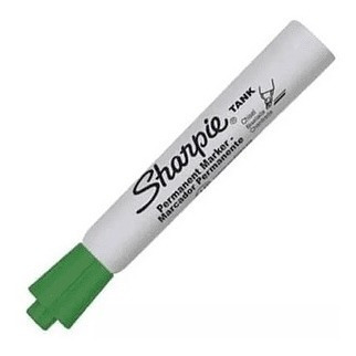Imagen 2 de 4 de Marcador Sharpie Permanente Punta Biselada Tank X Unidad