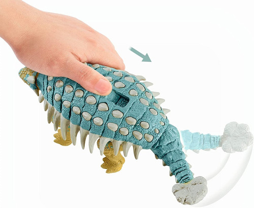 Imagen 2 de 5 de Dinosaurio Jurassic World Ankylosaurus Gwy27 Mattel Bestoys