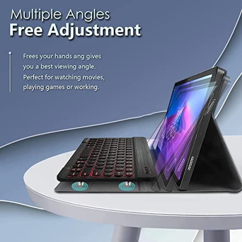 Funda Con Teclado Retroiluminado Nanhent For Lenovo Tab P11