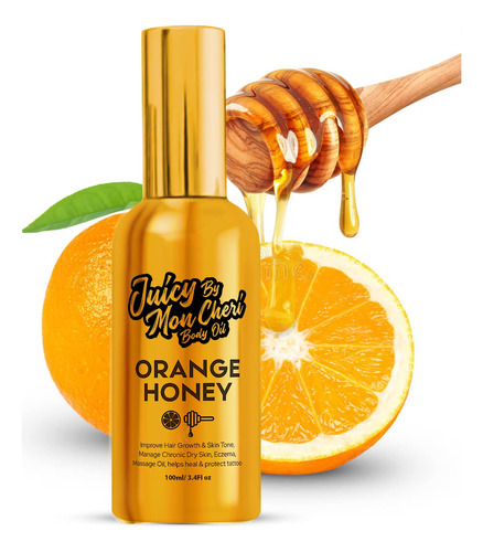 Juicy By Mon Cheri Aceite Corporal En Aerosol 100% Natural .