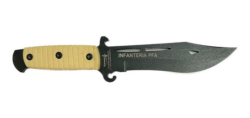 Cuchillo Yarara Infanteria Pfa Hoja 18cm Ac. Aleman C/ Vaina