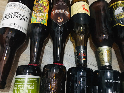 Lote 16 Botellas Cerveza Coleccionables (Usado)