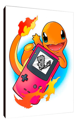 Cuadros Poster Pokemon Charmander Xl 33x48 (mdr 4)