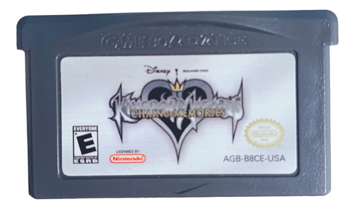 Kingdom Hearts Chain Of Memories Game Boy Advance Cartucho