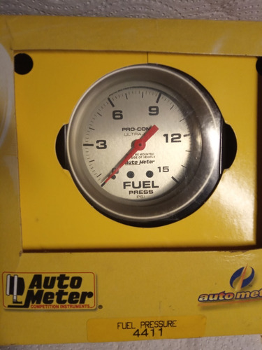 Autometer Presion De Combustible (fuel Pressure) 4411