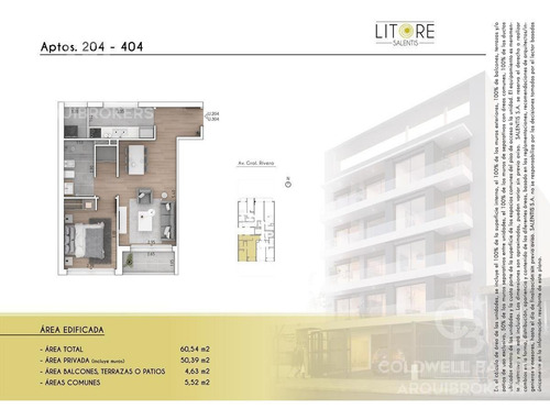 Imagen 2 de 12 de Venta Apartamento Un Dormitorio En Malvín - 404