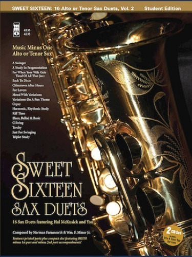 Sweet Sixteen Sax Duets: 16 Alto Or Tenor Sax Duets, Vol.2.
