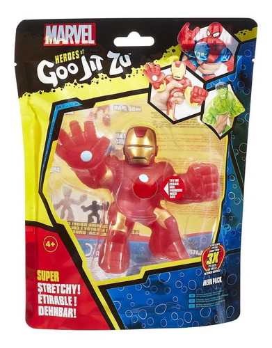 Imagen 2 de 4 de Figura Goojitzu Marvel Iron Man Plástico Bandai