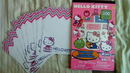 Hello Kitty Esquelas Y Block De Utoadhesivos