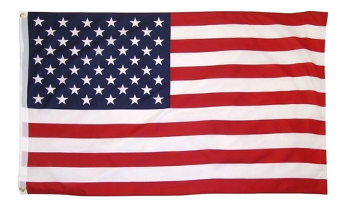 Bandera De Estados Unidos 1.5m X 90cm Usa Resistente Lavable