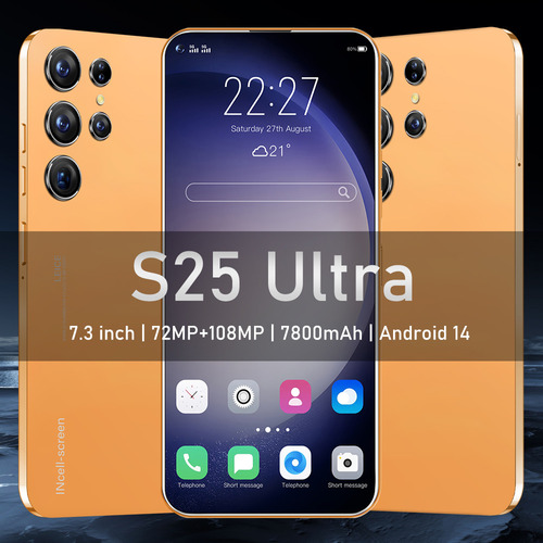 Smartphones S25 Ultra, Teléfono Inteligente De 7.3 Pulgadas