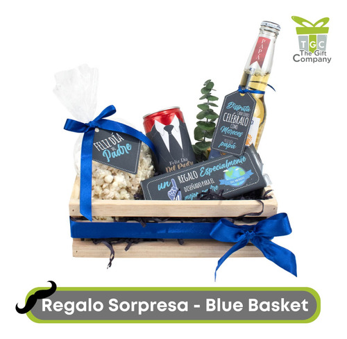 Regalo Cumpleaños Blue Basket