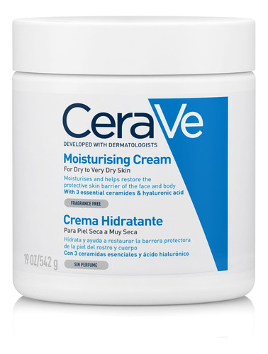 Cerave Crema Hidratante |542gr| Rostro Y Cuerpo 