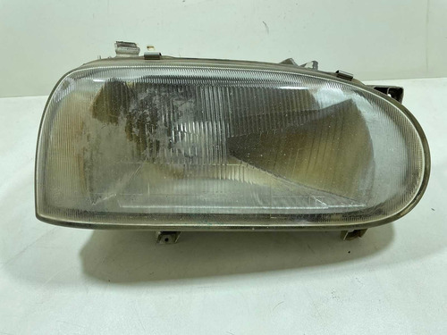 Farol Vw Golf 96/ Foco Simples L.d  C/ Avaria / Sujo