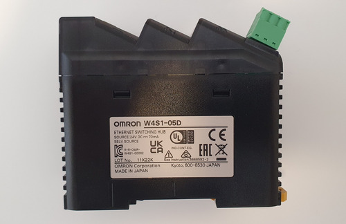 Módulo Omron Industrial 5 Portas W4s1-05b