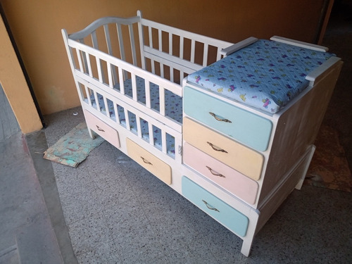 Cama Cuna Con Vestidor