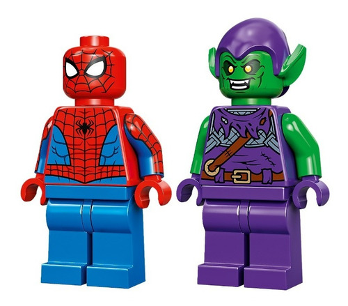 Imagen 3 de 4 de Lego Spiderman - Spider-man Vs Duende Verde: Batalla (76219)