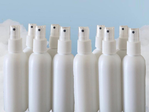 Botella De Bolsillo Atomizador Y Tapa Da 150 Ml, 100 Piezas