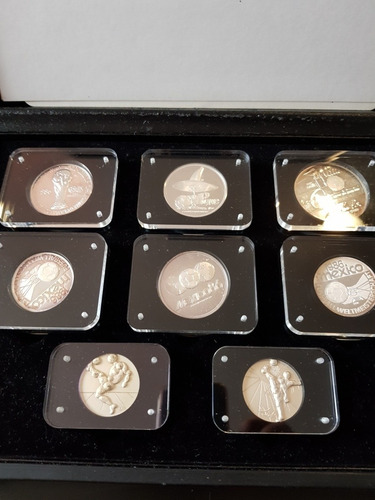 Imagen 11 de 12 de Monedas De Plata Mundial 1986.salvador Dali