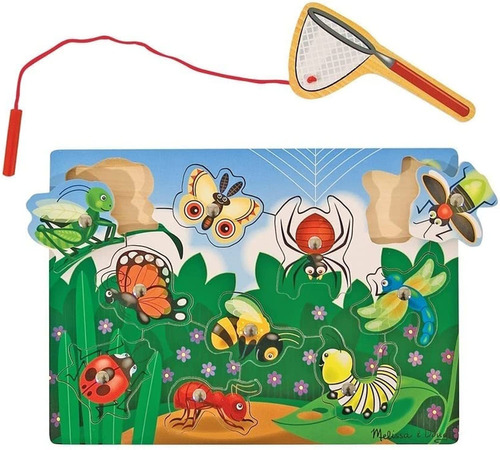 Melissa & Doug Juego Magnético De Cazar Insectos, Juguete De