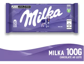 Chocolate ao Leite Alpine Milk Milka Pacote 100g