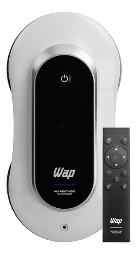 Robô De Limpeza Wap Robot W500 Policleaner Bivolt Branco Preto E Azul