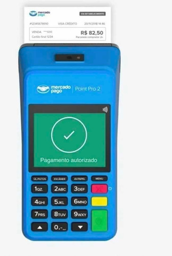 Imagem 3 de 3 de Máquina Point Pro 2 Maquineta Maquininha Mercado Pago