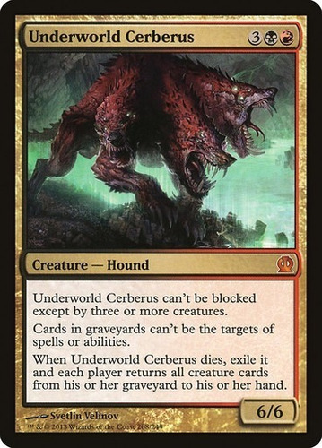 Magic Underworld Cerberus Theros