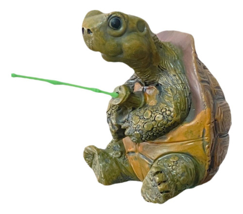 Figura Animal Fishing Tortuga Estatua Accesorios De Jardín