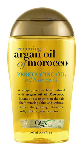 Aceite Capilar Renovador Ogx Argán De Marruecos 100ml