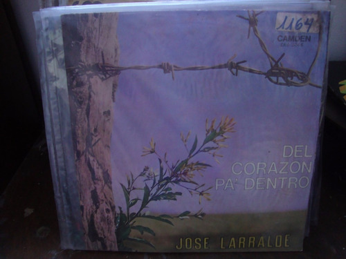 Vinilo Jose Larralde Del Corazon Pa Adentro F2