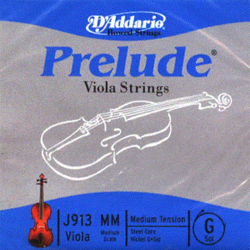 Cuerda Individual Sol Daddario Para Viola J913 M