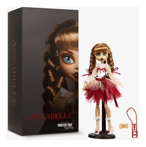 Annabelle - Monster High Skullector - Muñeca Coleccionable