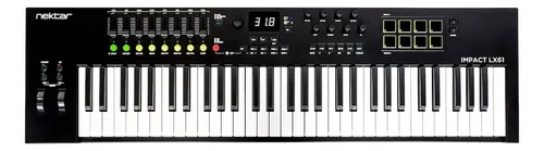 Nektar Impact Lx61 Mk3 Teclado Controlador Midi Usb 61 Teclas
