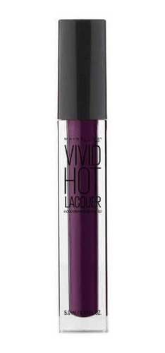 Labial Maybelline Hot Vivid Lacquer Tono 76 Obsessed