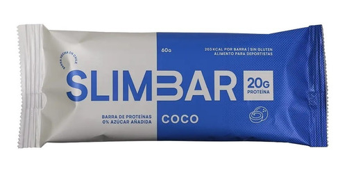 Barra De Proteina Slimbar 60 Gr Coco