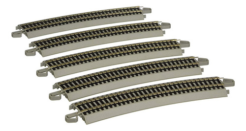 Bachmann Trenes Snap-fit E-z Track 26 Radio Curved Track (5/