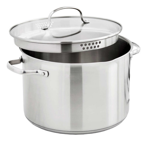 Olla De Acero Inoxidable Greenpan Capacidad 7.85 Litros