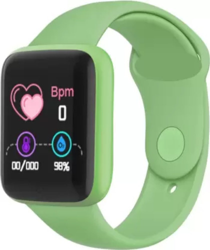 Smart Watch Macaron Y68 Color Verde