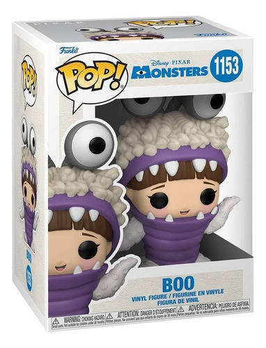 Funko Pop Monsters Inc 20 Years - Boo With Hood #1153