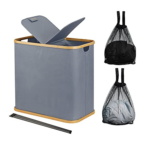 Cesto De Ropa Grande De 82l Plegable Bolsa De Ropa Desm...