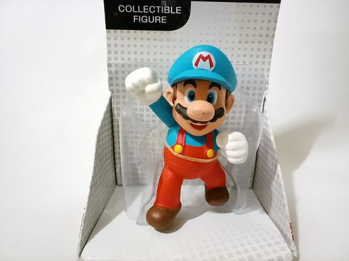 Mini Figura Ice Mario World Of Nintendo Jakks Pacific D 2016