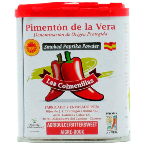 Pimentón Ahumado Agridulce Español Las Colmenillas 75g